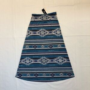 NWT BWear Girls Elastic Waist Stretch Multicolor Skirt size M